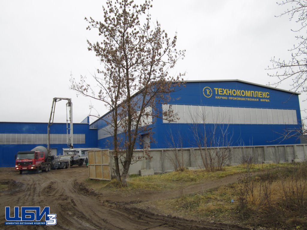 Раствор - производственная площадь НПФ Технокомплекс в районе Щурово