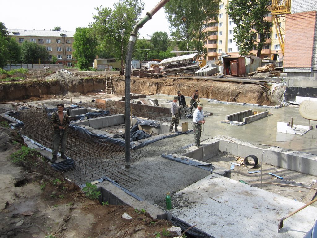 Заливка бетона Мос 3 Дзержинского